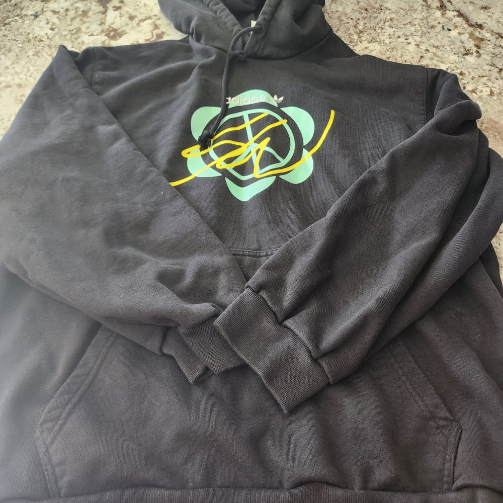 Adidas X Sean Wotherspoon Superturf Hoodie Mens Black Multicolor Pullover